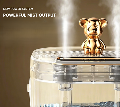 Dual-Spray Portable Humidifier with Night Light