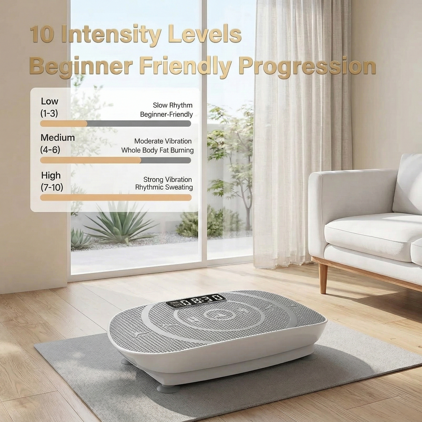 VibeNook ™Vibration Plate: Tone & Slim Legs Faster with Gentle Therapy
